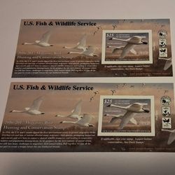 2 U.S DUCK STAMPS 2016/17 Collectable 