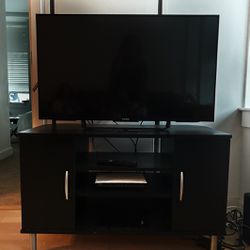 Sony 43 In TV Sonos Sound System Entertainment Stand Small Space Studio  