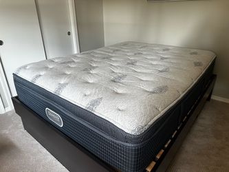 Beautyrest Queen plush top mattress