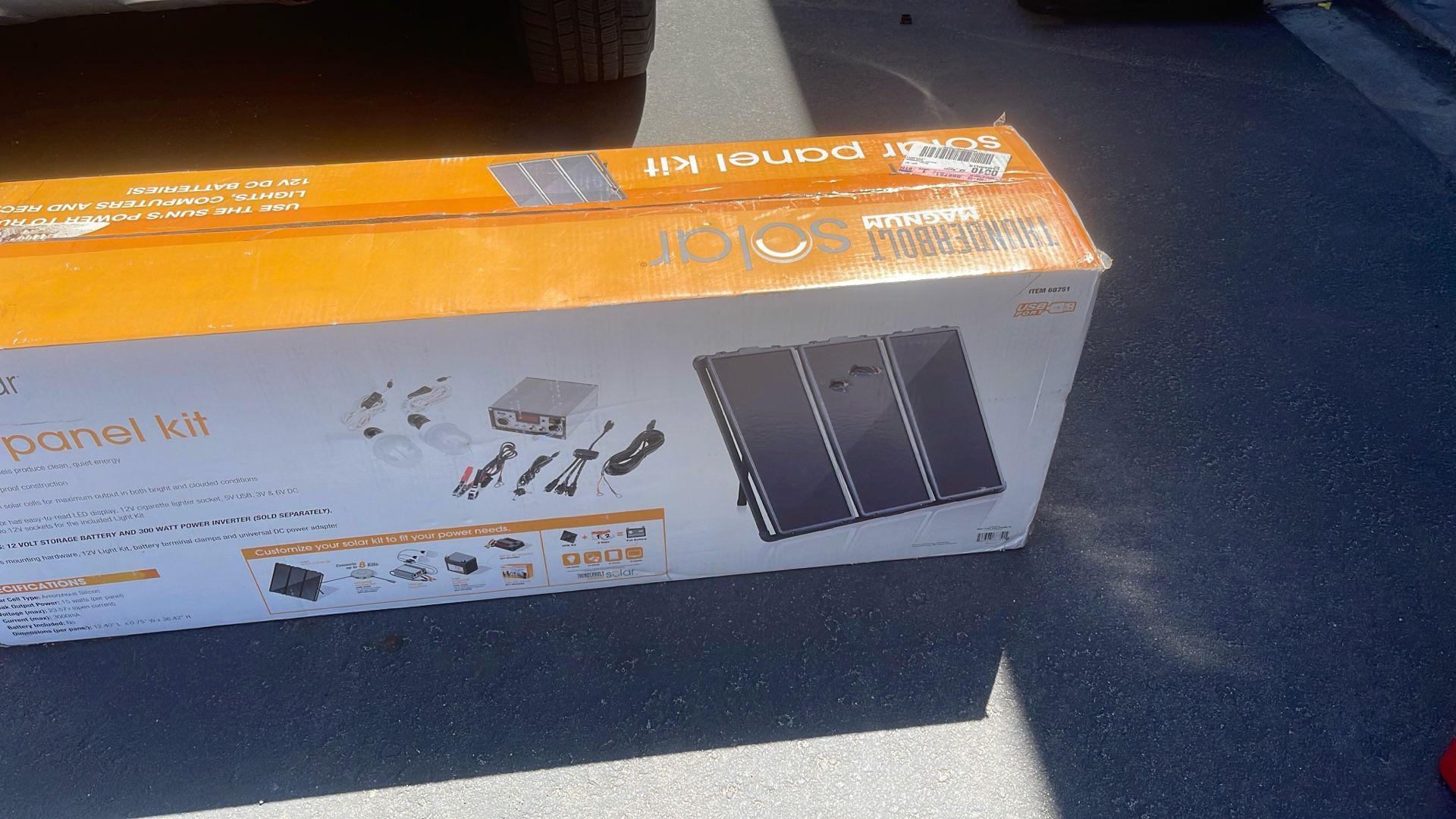 Thunderbolt Magnum Solar Panel Kit