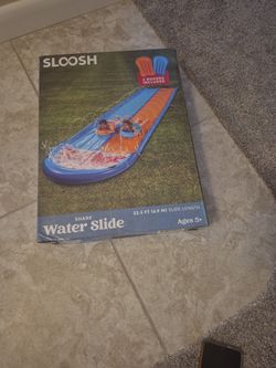 Brand New Sloosh Shark Water Slide