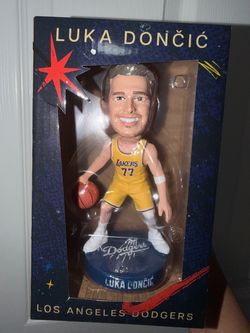 Luka Dončić Basketball Bobblehead Figure w/ Box, Original Unopened Packaging