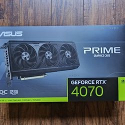 ASUS Prime GeForce RTX 4070 OC Edition