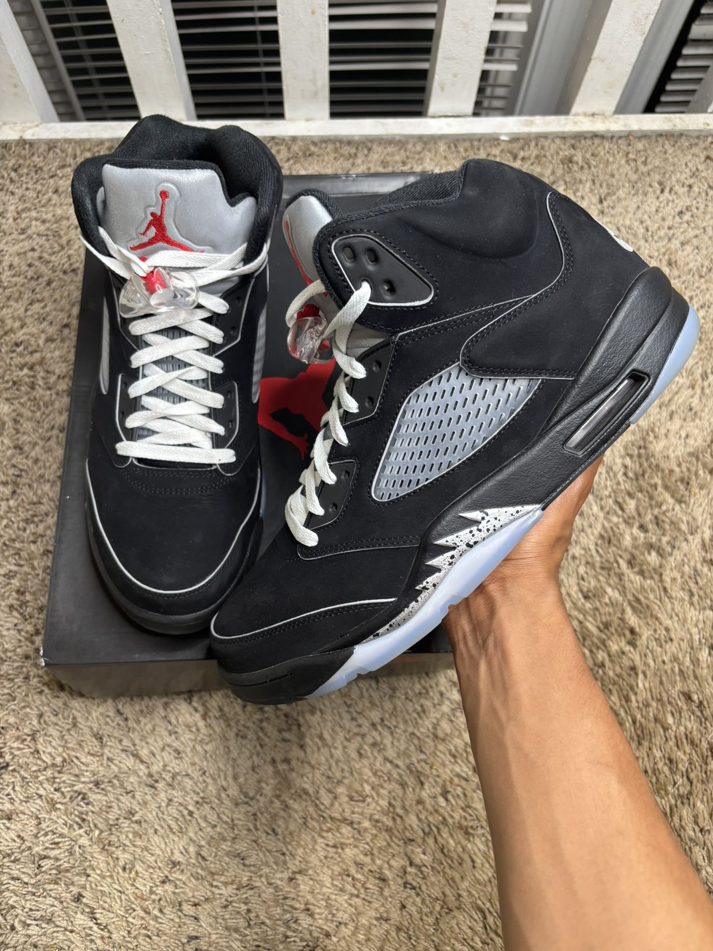 2025 Air Jordan 5 Retro OG Black Metallic Reimagined 