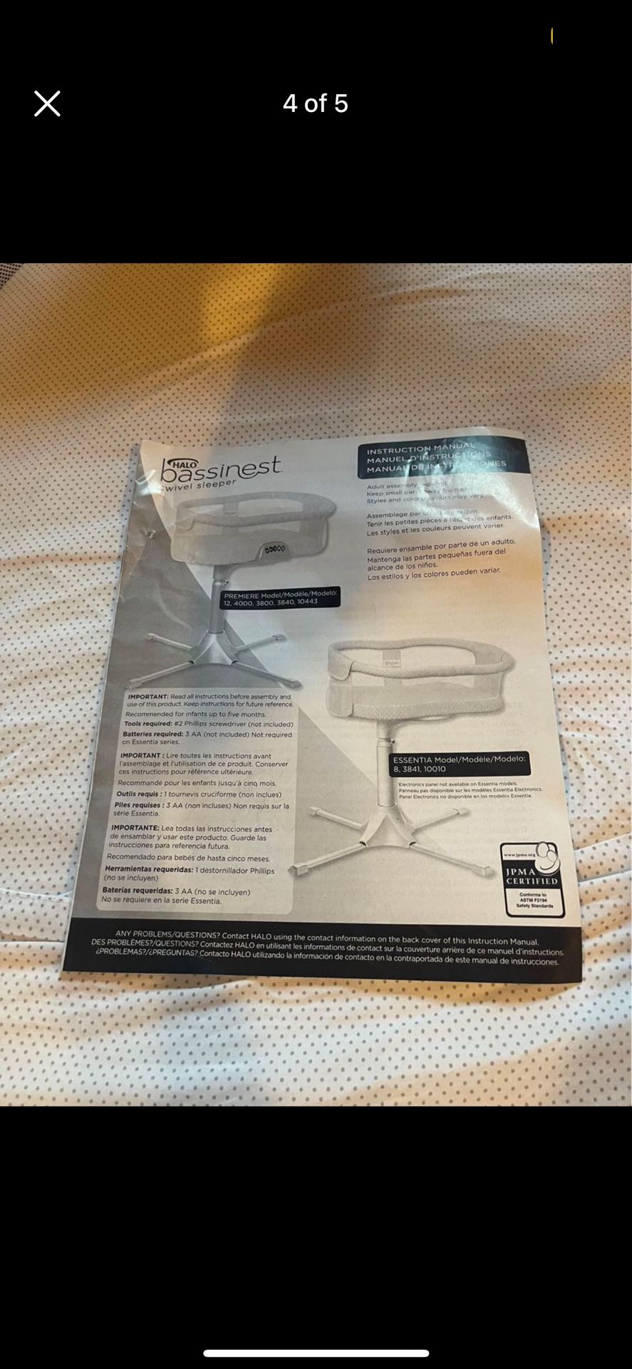 Halo Swivel Bassinet