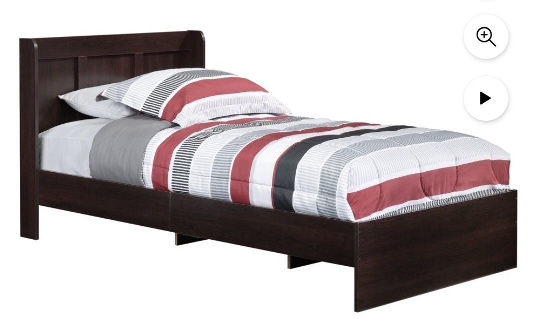Sauder Parklane Platform Twin Bed