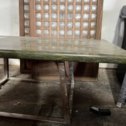 Marble Table (tourmaline)