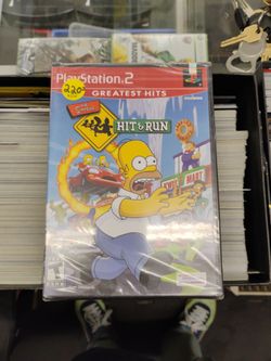 Simpsons hit and run brand new sealed