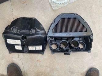 04-06 Yamaha r1 airbox and K&n filter