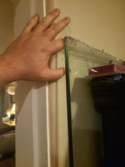 Nice PIECE OF GLASS...... 72X38 INCHES, 1/2 INCH THICK