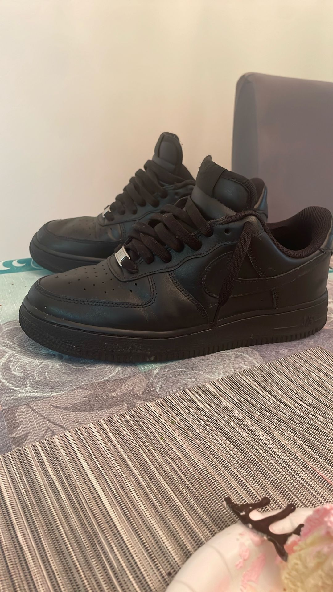 Black Air Force 1s