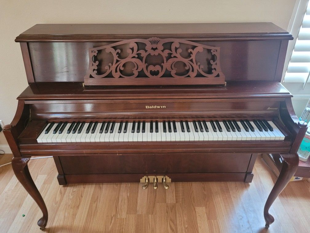 Baldwin Acrosonic Piano – Vintage 1970s, Great Condition