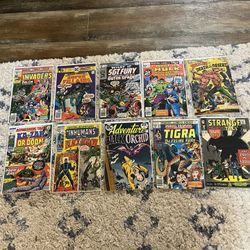 Marvel Comics Collection 12 Issues Mixed Lot Includes Bronze Age & Newsstand