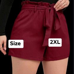 New women's shorts size 2X