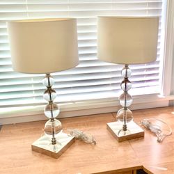 Vintage Roxmo IKEA table lamps x2
