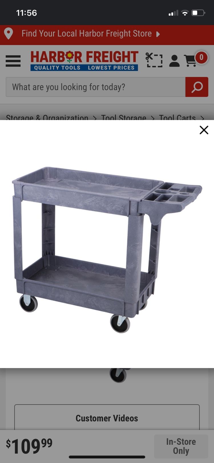 Harbor Freight Cart