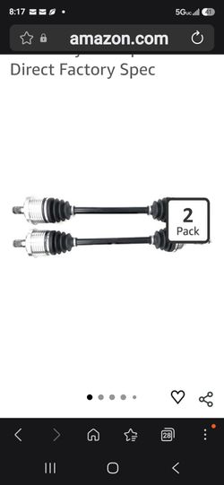 2018+ can am maverrick x3 axles