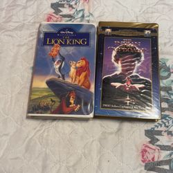 Lion King And The Indian On The Cupboard VHS