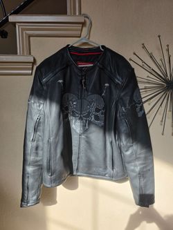 LEATHER MOTORCYCLE JACKET