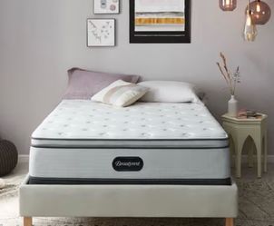 Beauty rest pillow top mattress queen