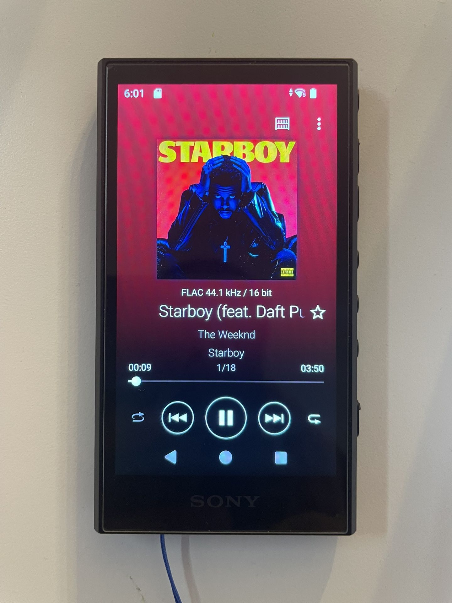 Sony Walkman NW-A306/B Music Player