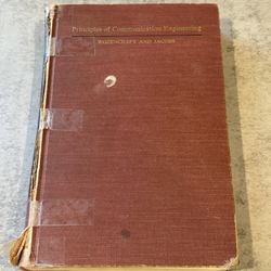 "PRINCIPLES OF COMMUNICATION ENGINEERING" Wozencraft and Jacobs 1965