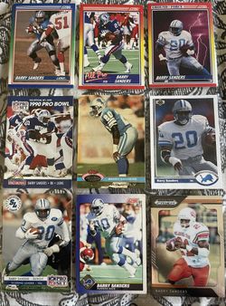 Football Cards Detroit Lions