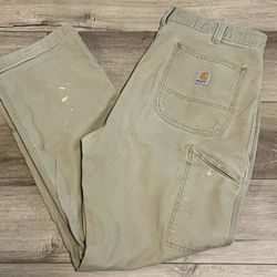 Carhartt Men’s Workwear Relaxed Fit Pants Jeans 36”