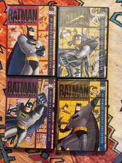Batman The Animated Series DVD Volumes 1-4 NEVER OPENED