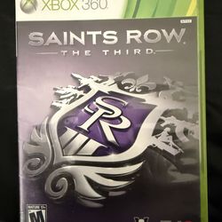 Saints Row The Third (XBOX 360)