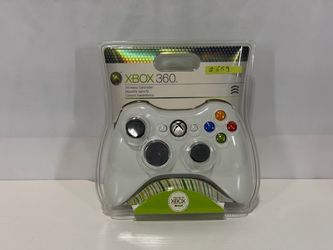 #669 XBOX 360 Controller Wireless White Original OEM NEW