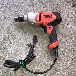Black and decker  DR501 1/2 inch reversible electric corded drill
