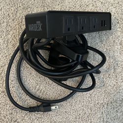 Dual monitor Arms And Power hub