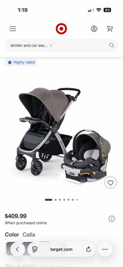 Chicco bravo stroller and car seat with base