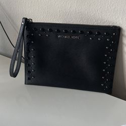 Black Michael Kors Clutch