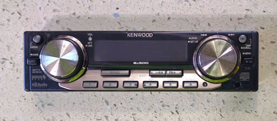Kenwood EZ500 Car Audio Player faceplate