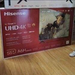55" Hisense 4k Smart Tv