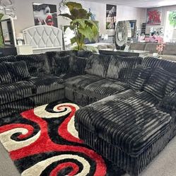 Black Sectional Sofa With Storage And Sleeper