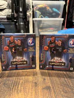 Topps Chrome Update Series NBA Basketball Mega Box (2 available)