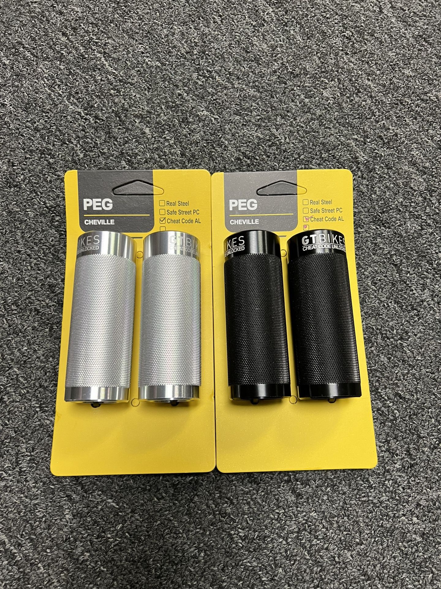 GT Bicycles Cheat Code Alloy BMX Pegs
