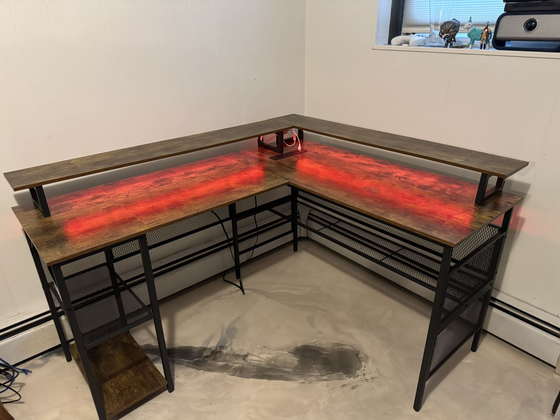 L-Shaped Gaming Desk