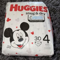 Huggies Diapers 30 new