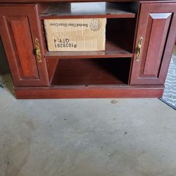 Corner TV Stand With Storage 