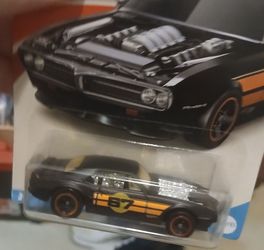 Hot Wheels American Muscle 67 Pontiac Firebird  - Chrome Interior Chrome Engine