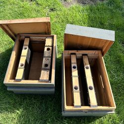 Pro Feeder - Bee Feeder X4, With Wooden Boxes 