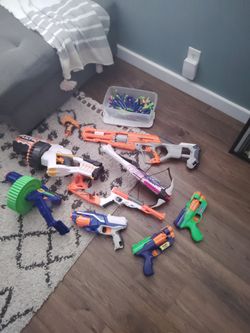 Nerf Guns and Ammo