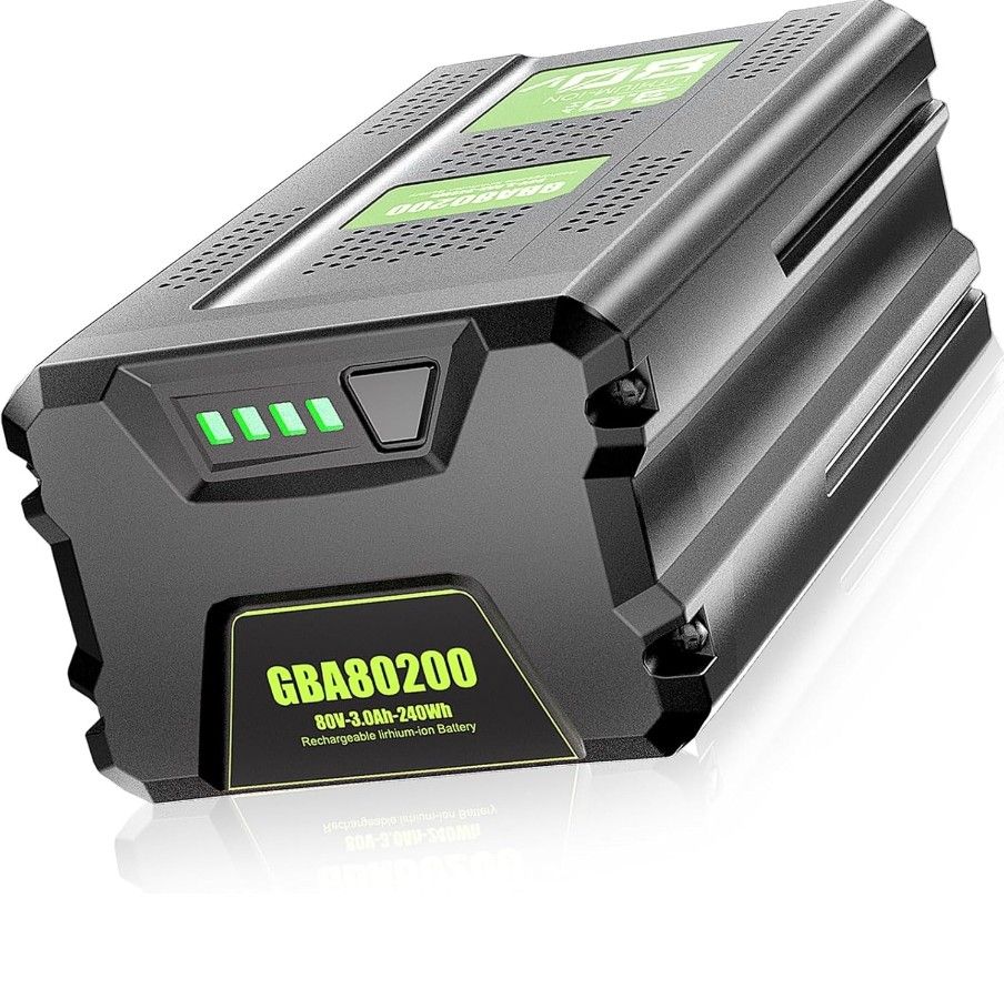 Upgrade 80V 3.0Ah Replacement Battery for Greenworks 80V Max Lithium Ion Battery 
