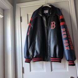 Boston Red Sox Leather Jacket  