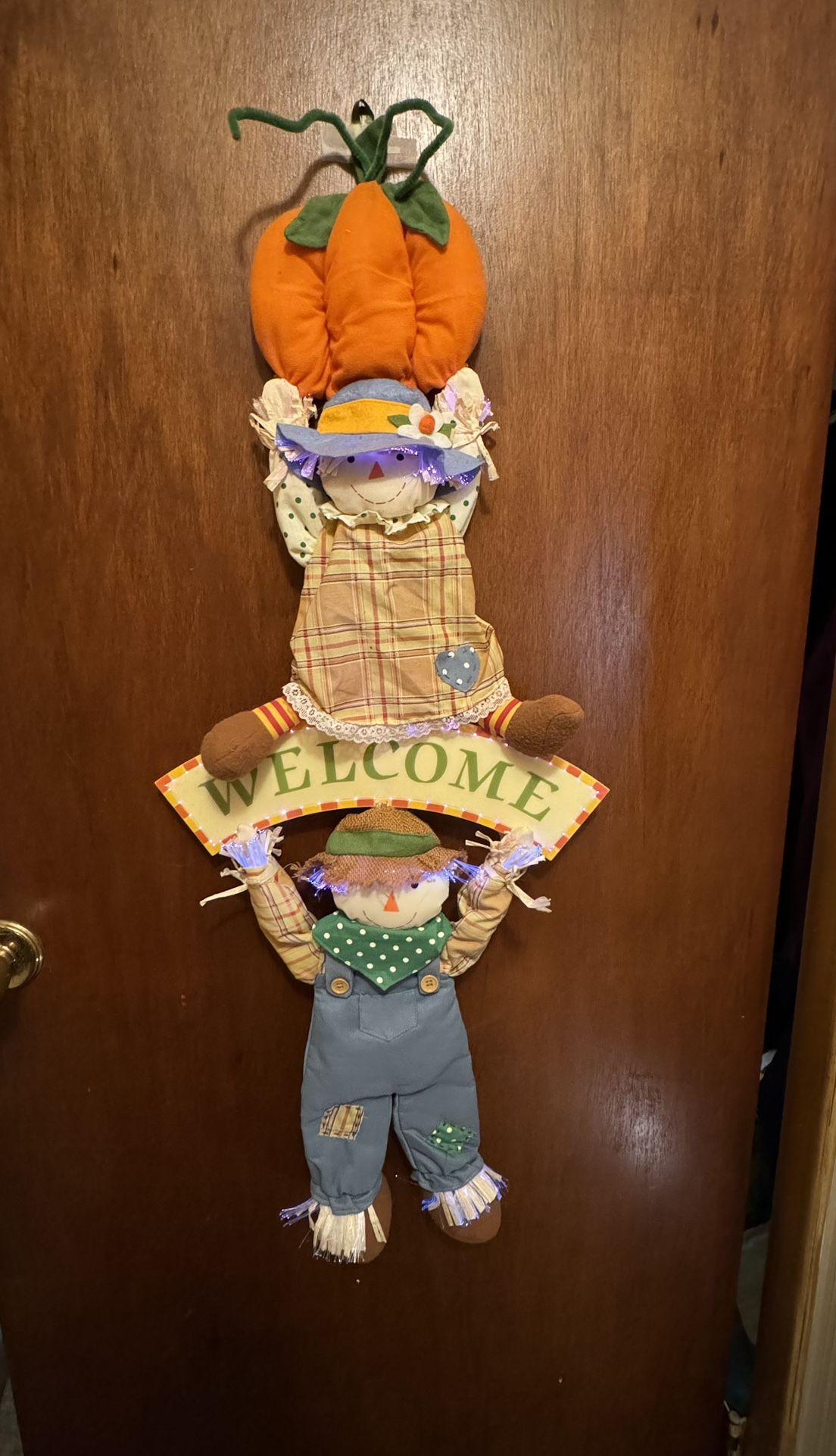 Scarecrow FiberOptic Hanging Decoration
