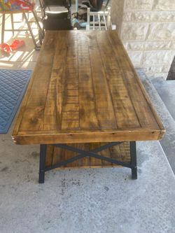 Farmhouse coffee table
